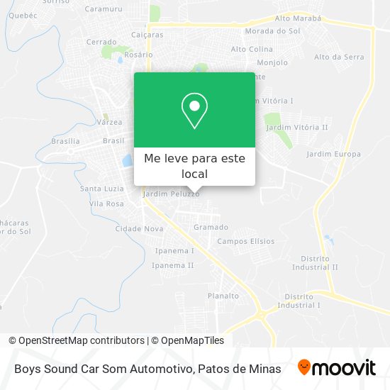 Boys Sound Car Som Automotivo mapa