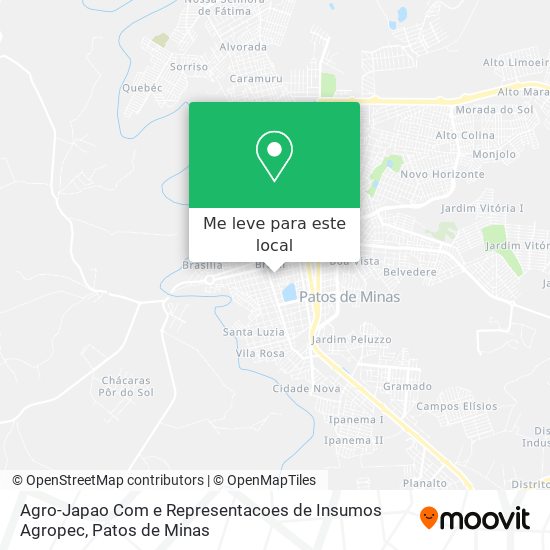 Agro-Japao Com e Representacoes de Insumos Agropec mapa