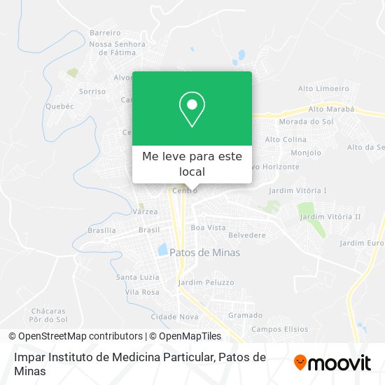 Impar Instituto de Medicina Particular mapa