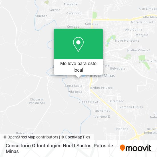 Consultorio Odontologico Noel I Santos mapa