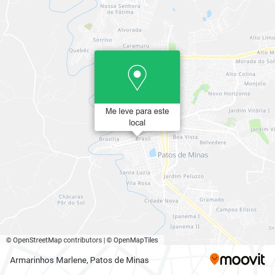 Armarinhos Marlene mapa