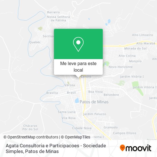 Agata Consultoria e Participacoes - Sociedade Simples mapa