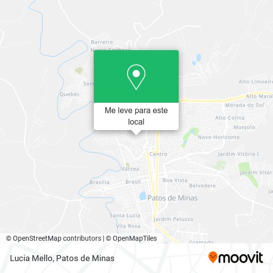 Lucia Mello mapa