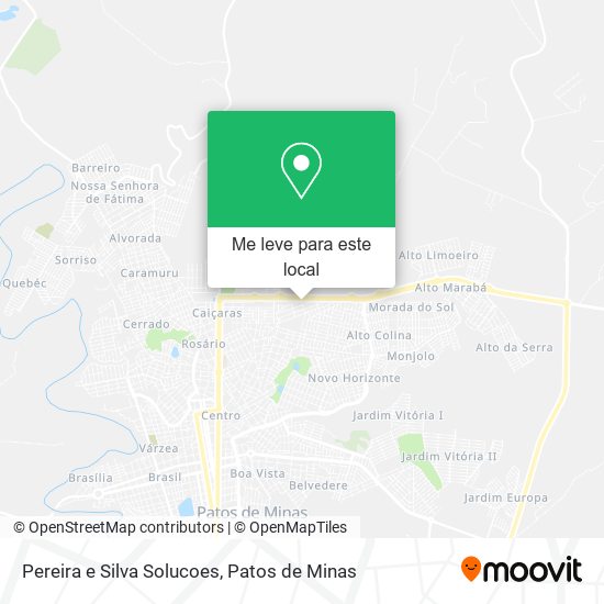 Pereira e Silva Solucoes mapa