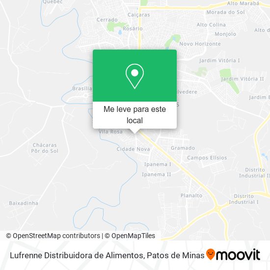 Lufrenne Distribuidora de Alimentos mapa