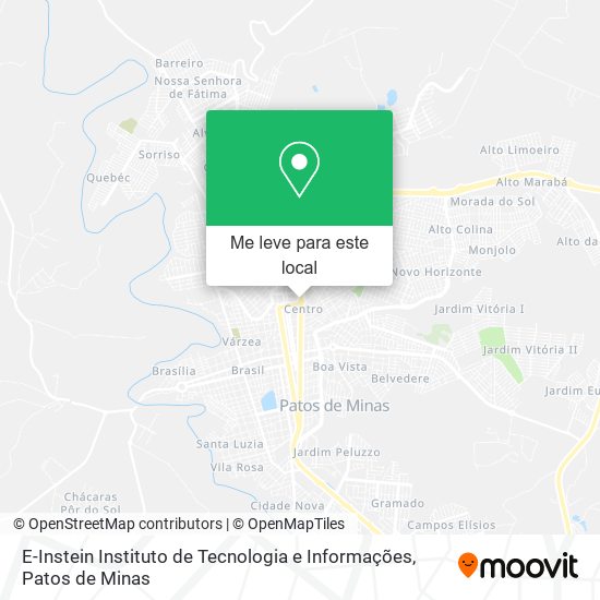 E-Instein Instituto de Tecnologia e Informações mapa