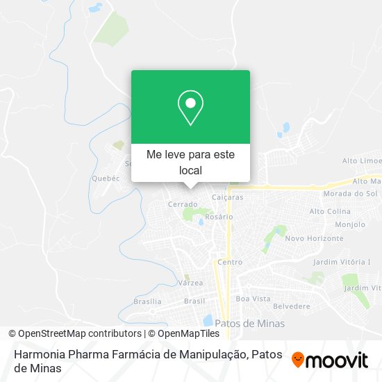 Harmonia Pharma Farmácia de Manipulação mapa