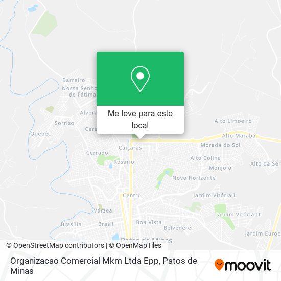 Organizacao Comercial Mkm Ltda Epp mapa