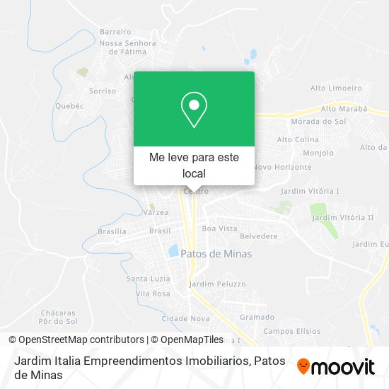 Jardim Italia Empreendimentos Imobiliarios mapa