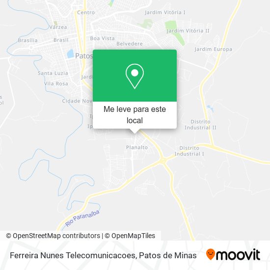 Ferreira Nunes Telecomunicacoes mapa