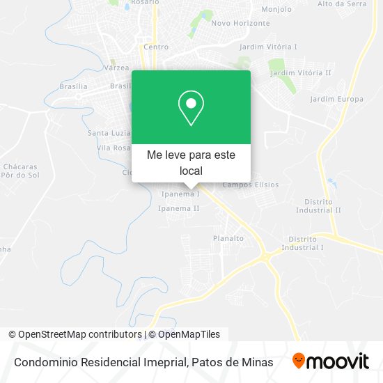 Condominio Residencial Imeprial mapa