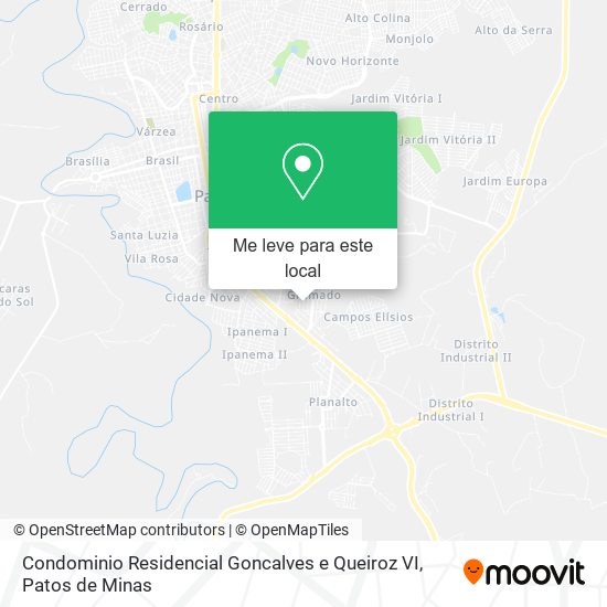 Condominio Residencial Goncalves e Queiroz VI mapa