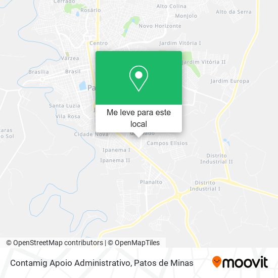 Contamig Apoio Administrativo mapa