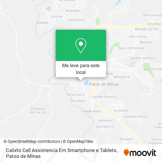 Calixto Cell Assistencia Em Smartphone e Tablets mapa