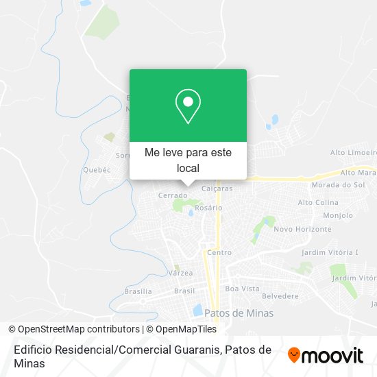 Edificio Residencial / Comercial Guaranis mapa