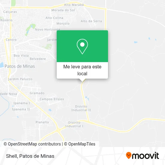 Shell mapa