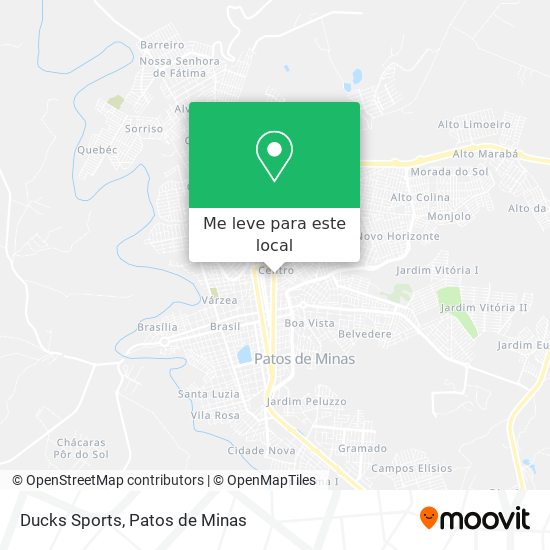 Ducks Sports mapa