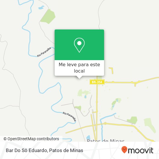 Bar Do Sô Eduardo mapa