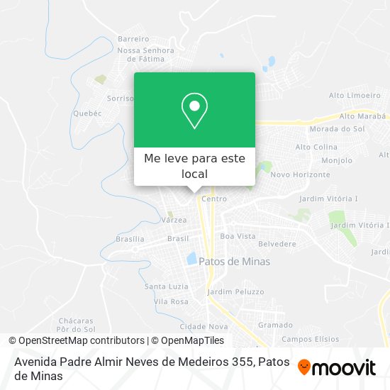 Avenida Padre Almir Neves de Medeiros 355 mapa