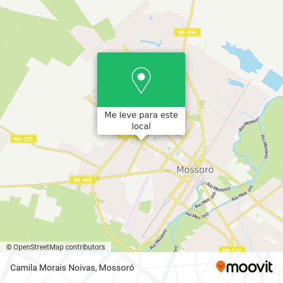 Camila Morais Noivas mapa