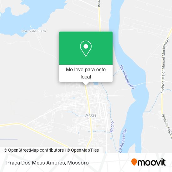 Praça Dos Meus Amores mapa