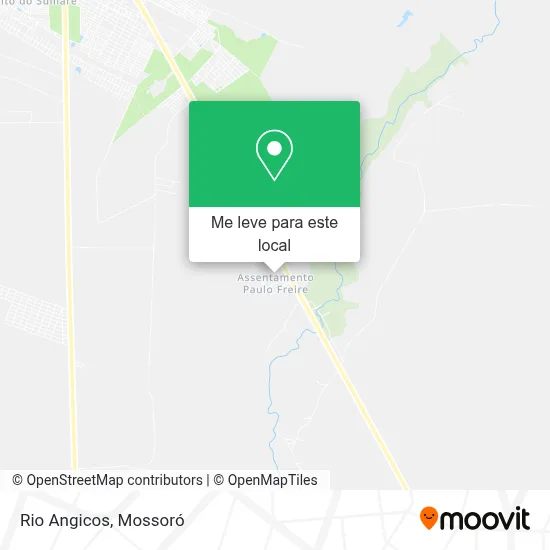 Rio Angicos mapa