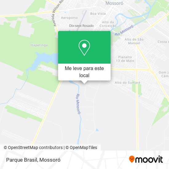 Parque Brasil mapa