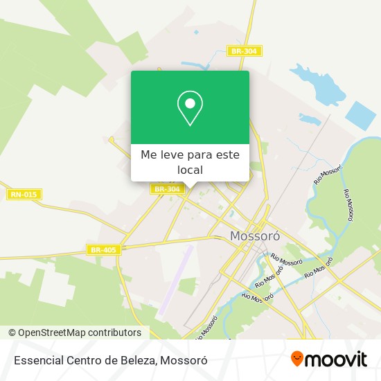 Essencial Centro de Beleza mapa