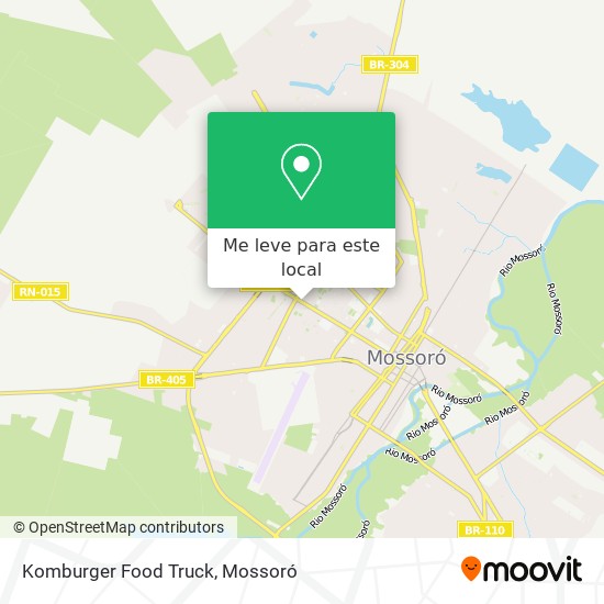 Komburger Food Truck mapa