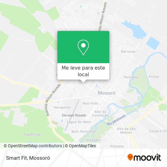 Smart Fit mapa