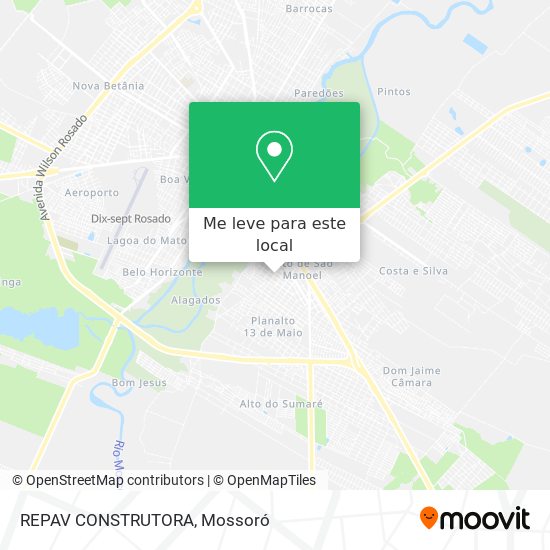 REPAV CONSTRUTORA mapa