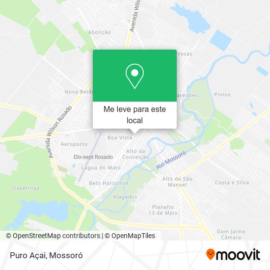 Puro Açai mapa
