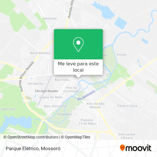 Parque Elétrico mapa
