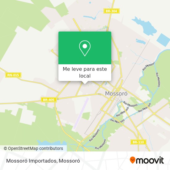 Mossoró Importados mapa