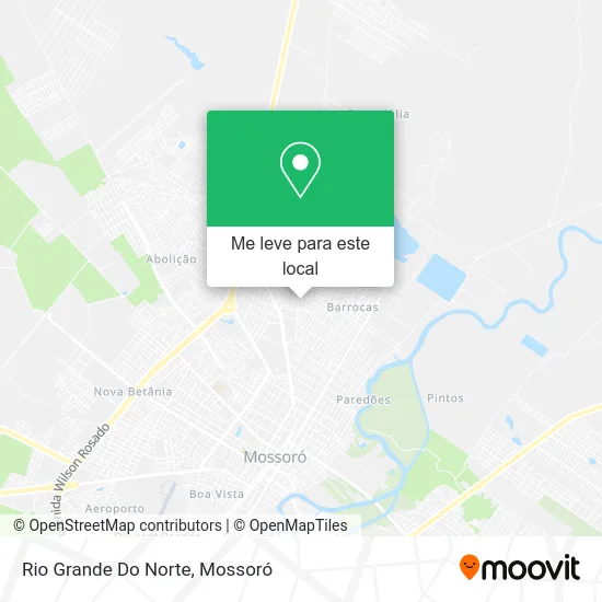 Rio Grande Do Norte mapa