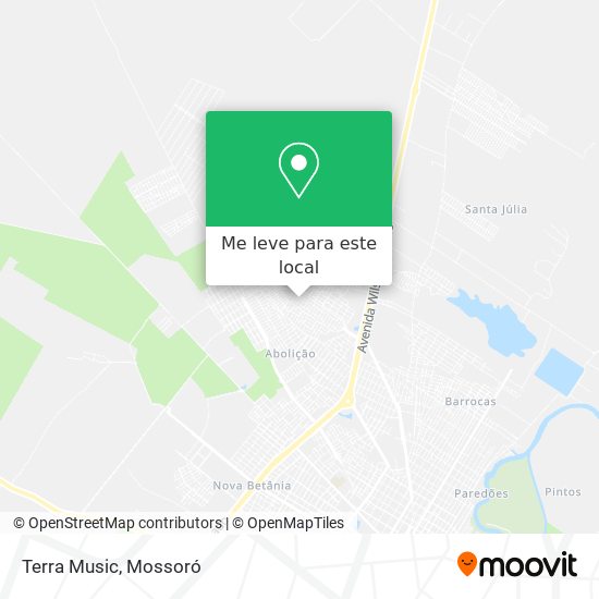 Terra Music mapa