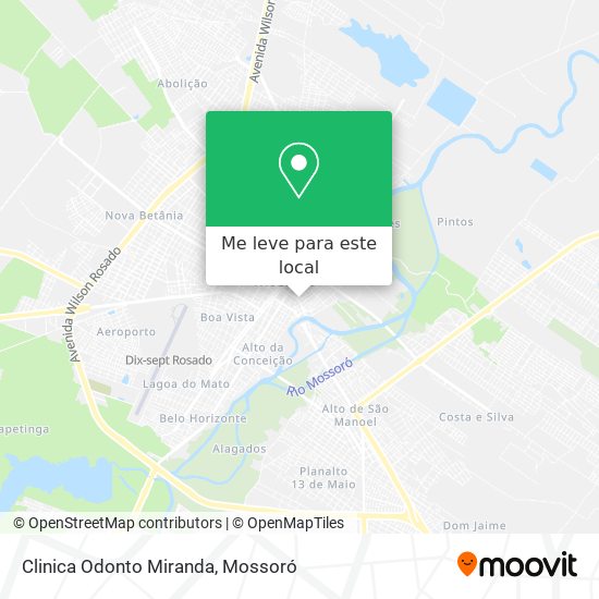 Clinica Odonto Miranda mapa