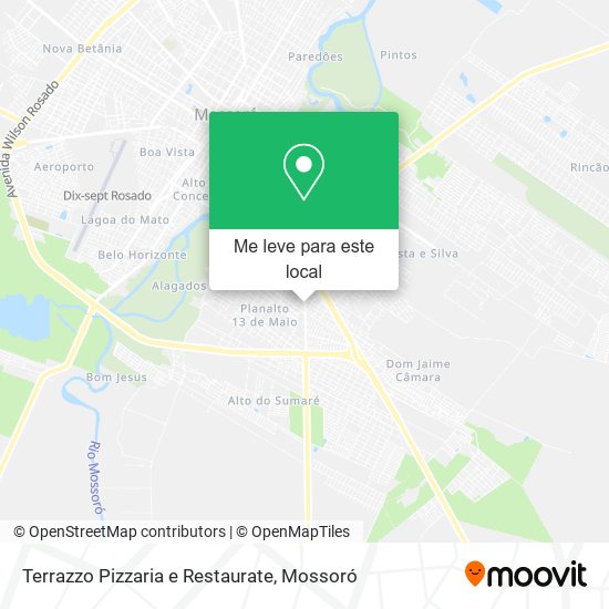 Terrazzo Pizzaria e Restaurate mapa