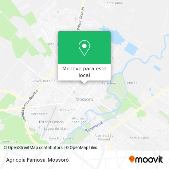 Agricola Famosa mapa