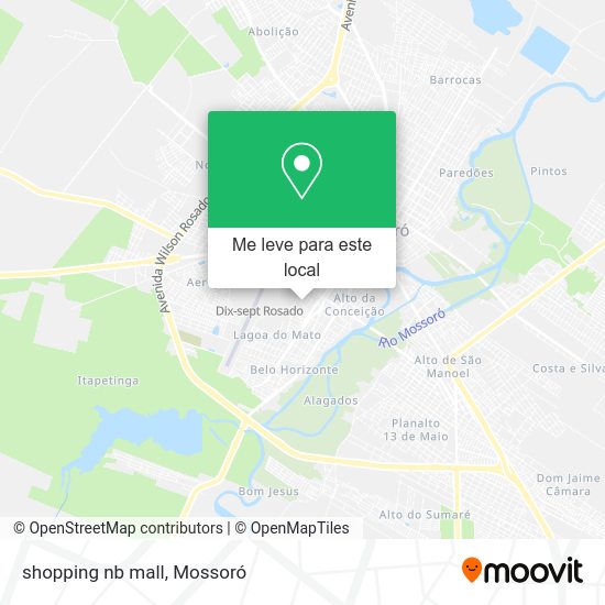 shopping nb mall mapa