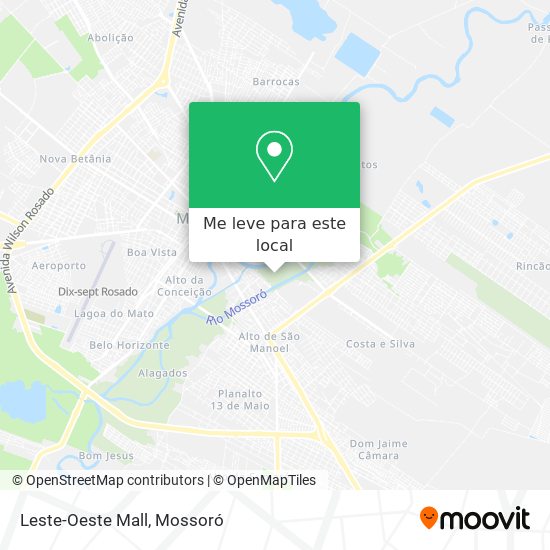 Leste-Oeste Mall mapa