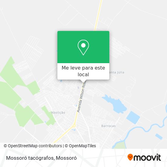 Mossoró tacógrafos mapa