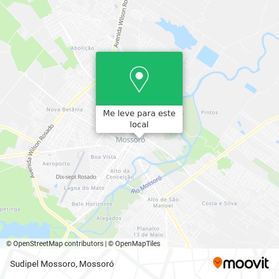 Sudipel Mossoro mapa