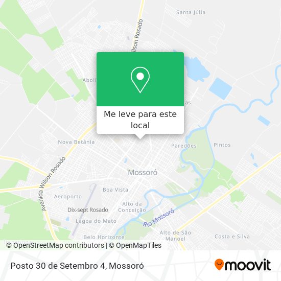 Posto 30 de Setembro 4 mapa