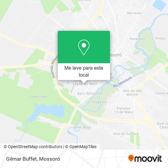Gilmar Buffet mapa