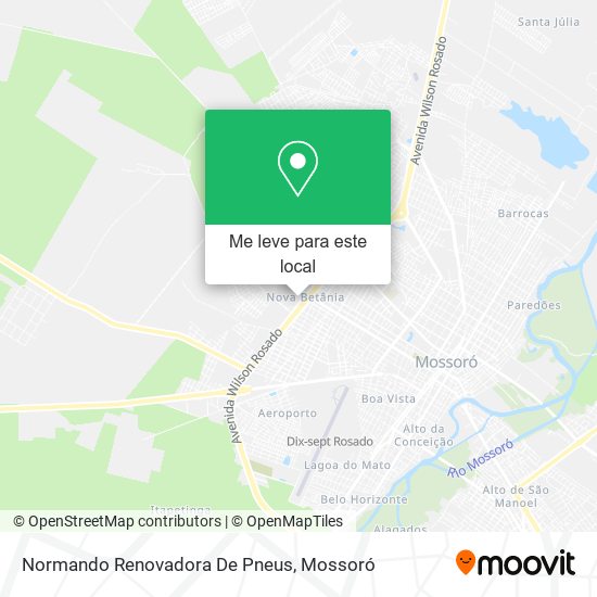Normando Renovadora De Pneus mapa