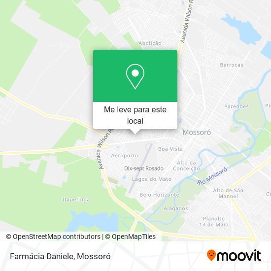Farmácia Daniele mapa