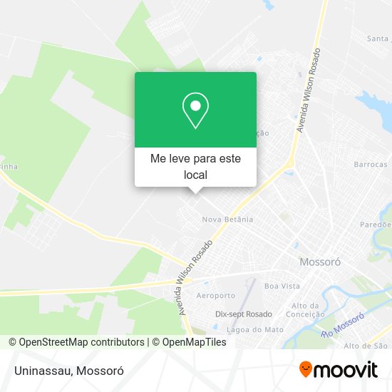 Uninassau mapa