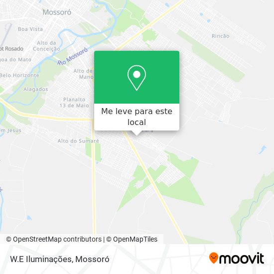 W.E Iluminações mapa