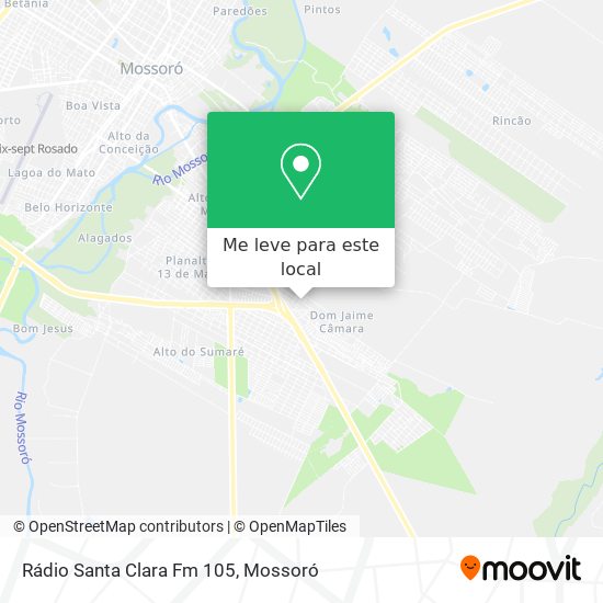 Rádio Santa Clara Fm 105 mapa